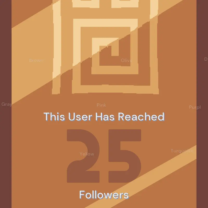 25 Followers special by @apace