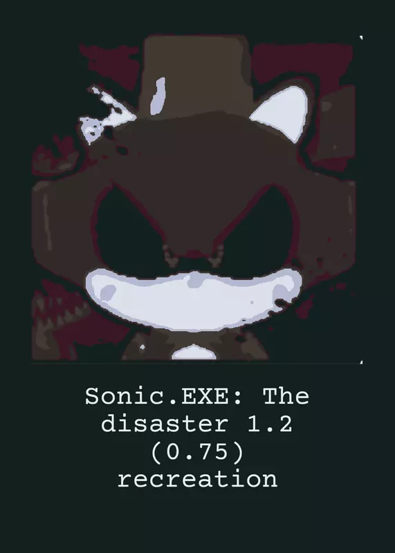 Sonic.EXE The disaster by @this_itz_whiteness