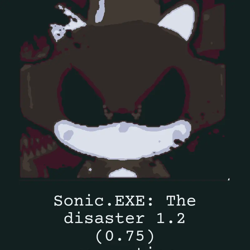 Sonic.EXE The disaster by @this_itz_whiteness