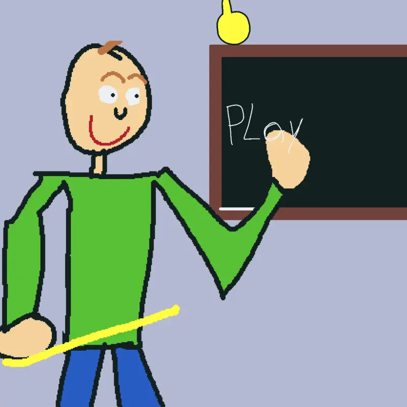 Baldi basics by @pvztii