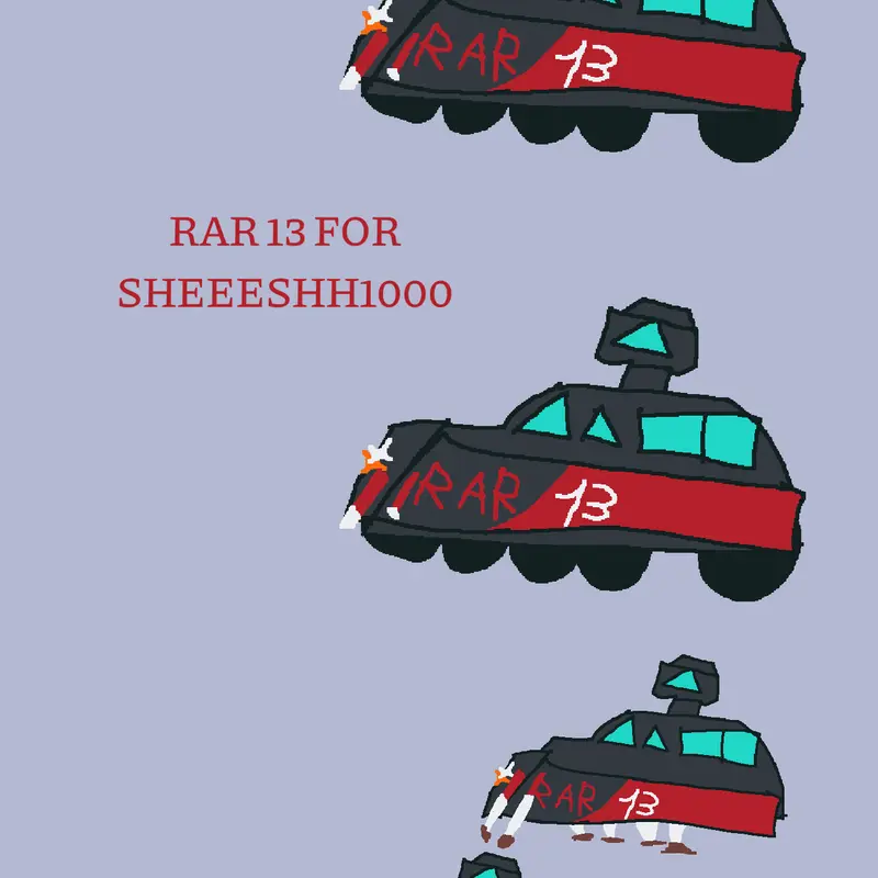 Rar 13 by @LowkaSpinosaur