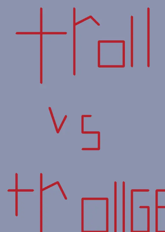 Trollge vs derp by @DUST328