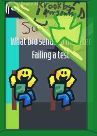 What bro send when he fails the test...