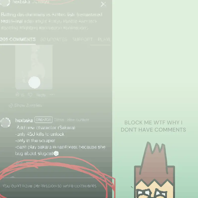 Hexbska blocked me.. So I blocked him ba by @TigerDragon2026