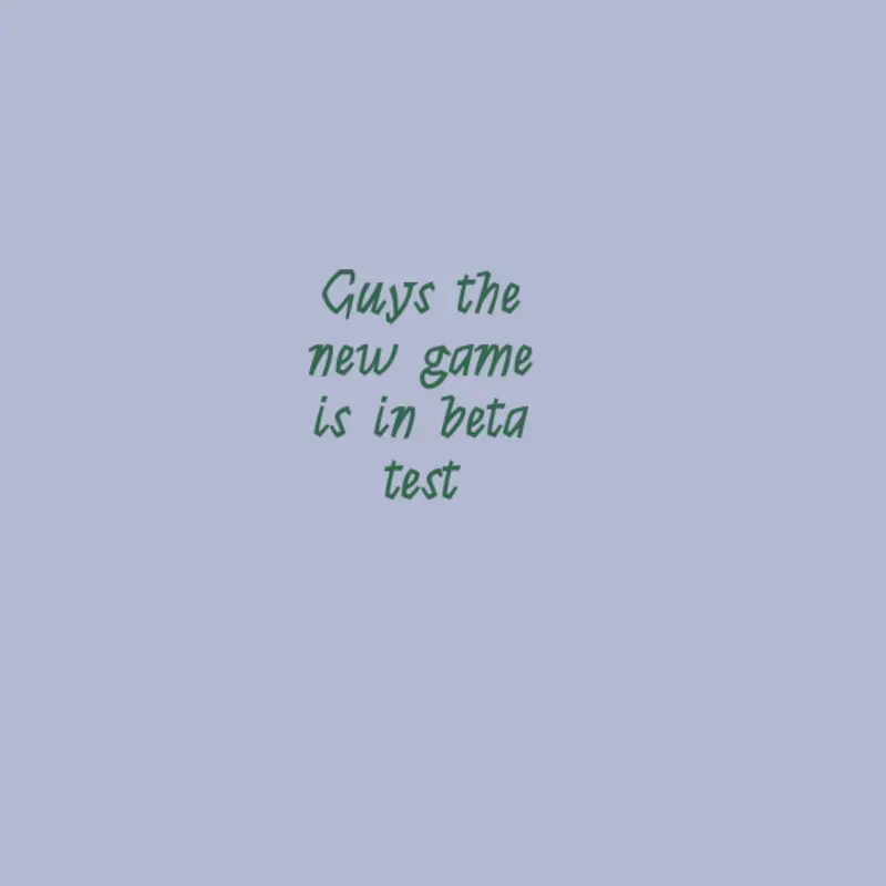 Game by @guybird