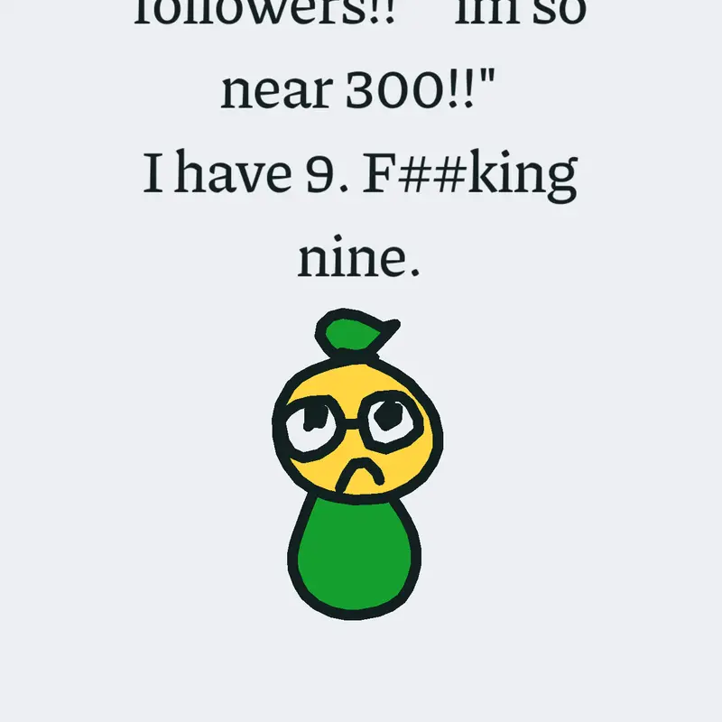 follow me, maybe? by @nerdlemon
