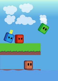 Red Cube (Max) Goes To Jail