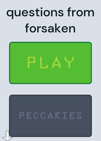 questions from forsaken