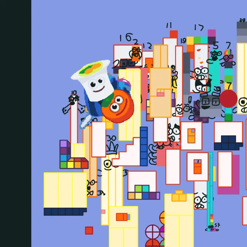 Race Marble Numberblocks by @fabricio917