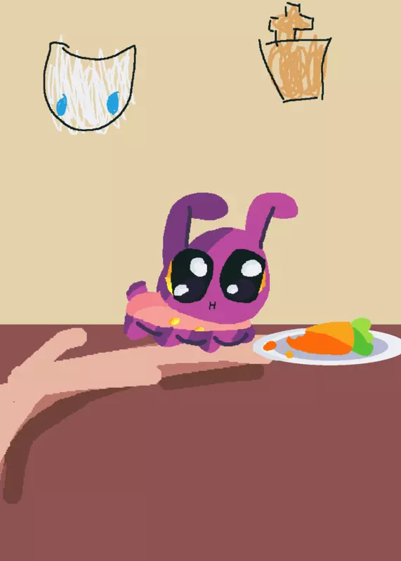 The TADC cast but babies🥲 by @pengs_stuff