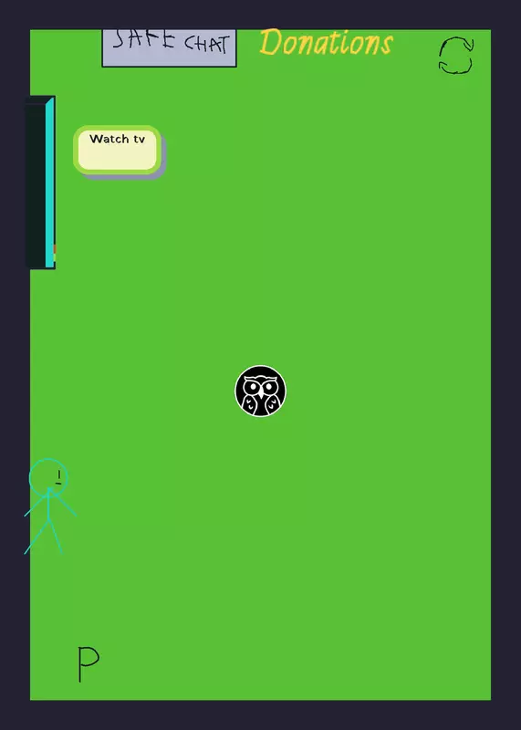 Online Hangout game (w.i.p) by @DAVIDE_PLAYER