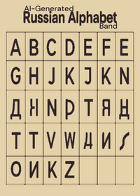 AI-Generated Russian Alphabet Band