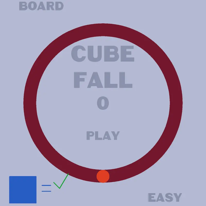 Cube fall by @Dexter_caine_offical