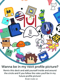 Wanna be in my next profile picture?