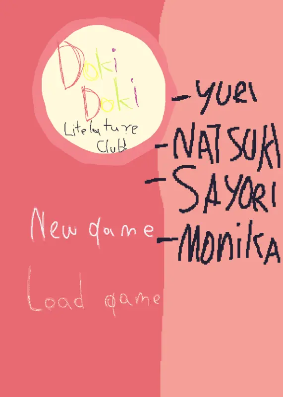 Dokidokilitelatureclub by @yuriwife_ddlc