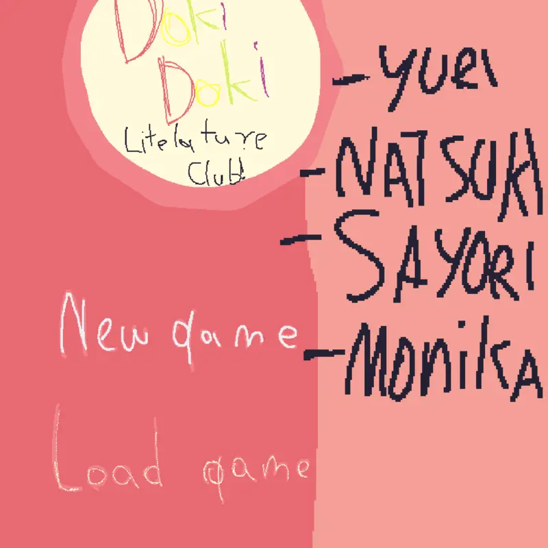 Dokidokilitelatureclub by @yuriwife_ddlc