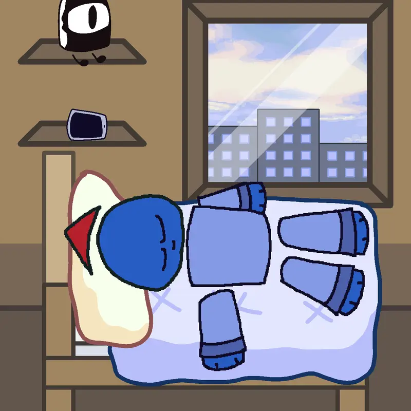 Sleeping be like by @Crezikid