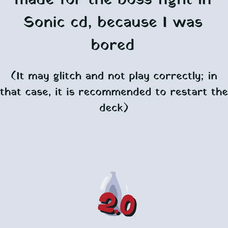 Sonic cd boss fight alternative song by @waffle_salchicha
