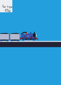Thomas can't stop!
