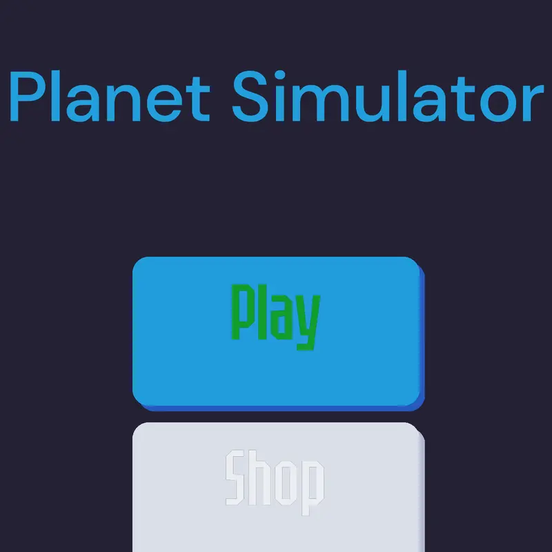Planet Simulator by @NathanoftheRiver