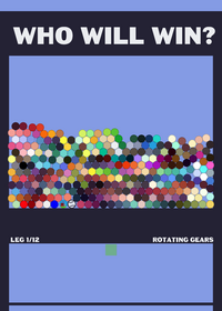 300 Marbles, 12 Stages, 1 Winner 12 Stages...