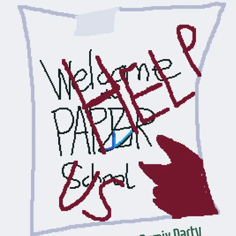 hel-WTF HAPPENED TO THE SCHOOL?! by @Caine-From-TADC