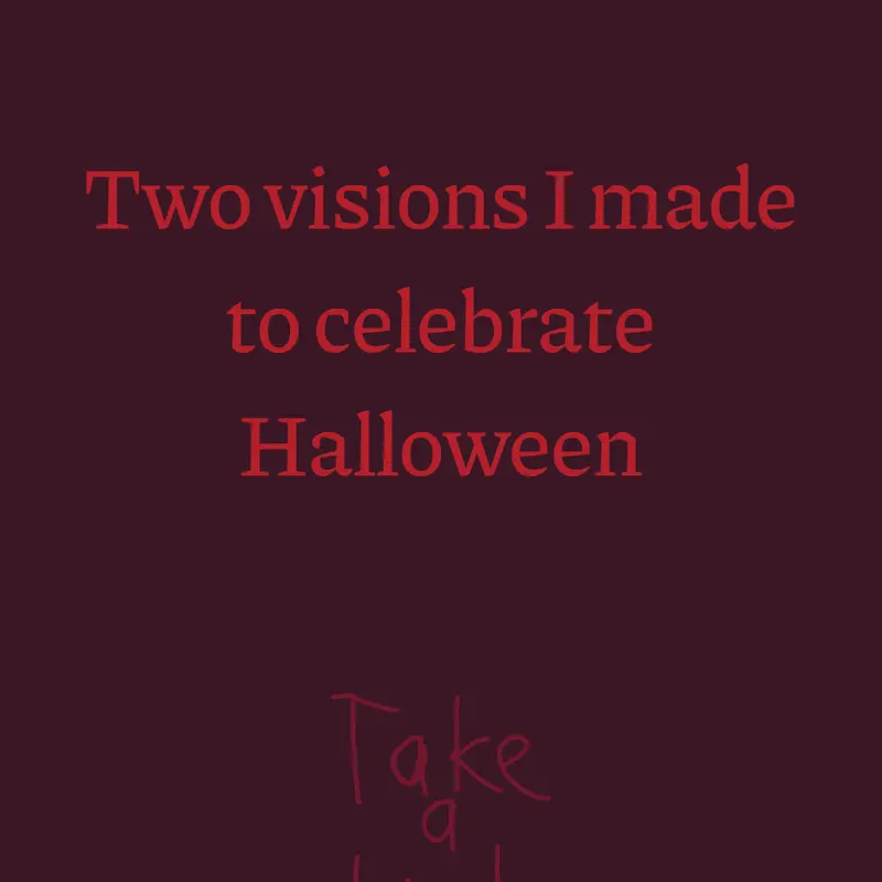 Take a look at these spooky visions by @Utahraptor29