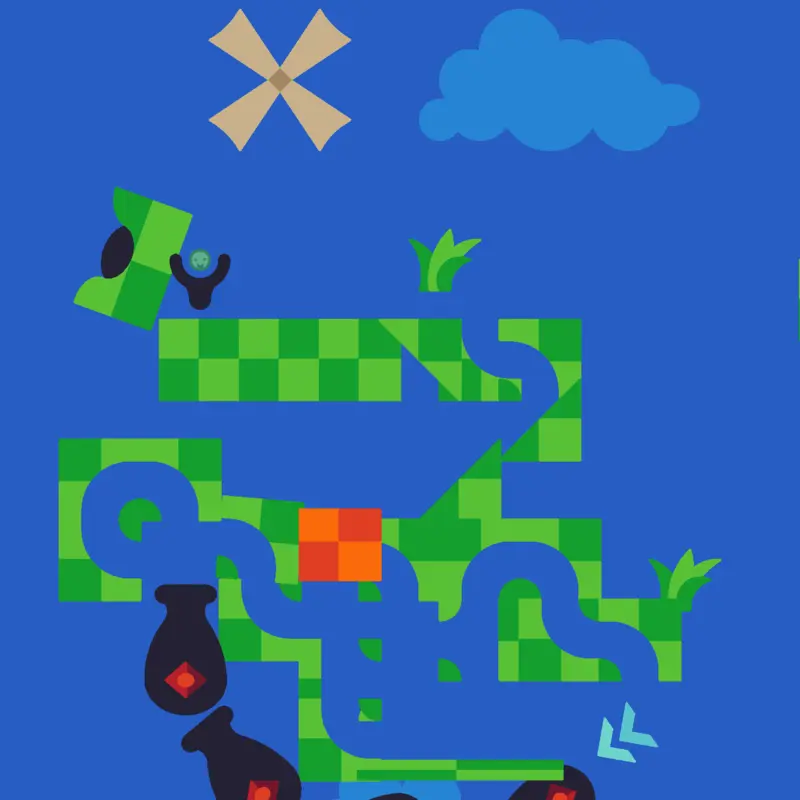 Impossible golf level hell🌶️🔥😈 by @ayeko