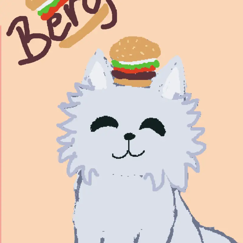 Fanart from contest of Berg the Cat by @Katybird