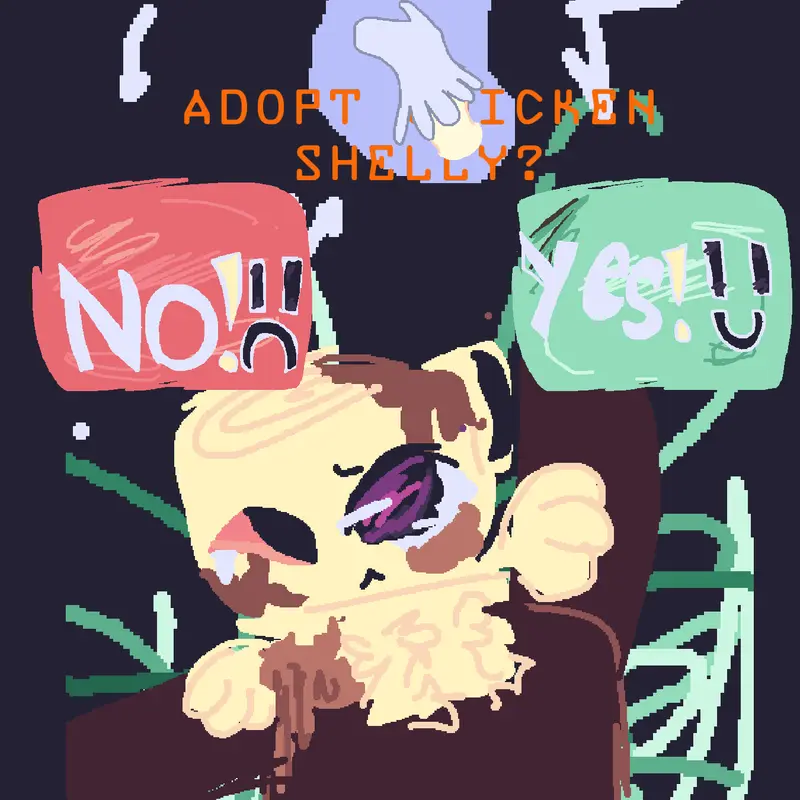 Chicken Shelly by @BL00M1NG3F10W3R31