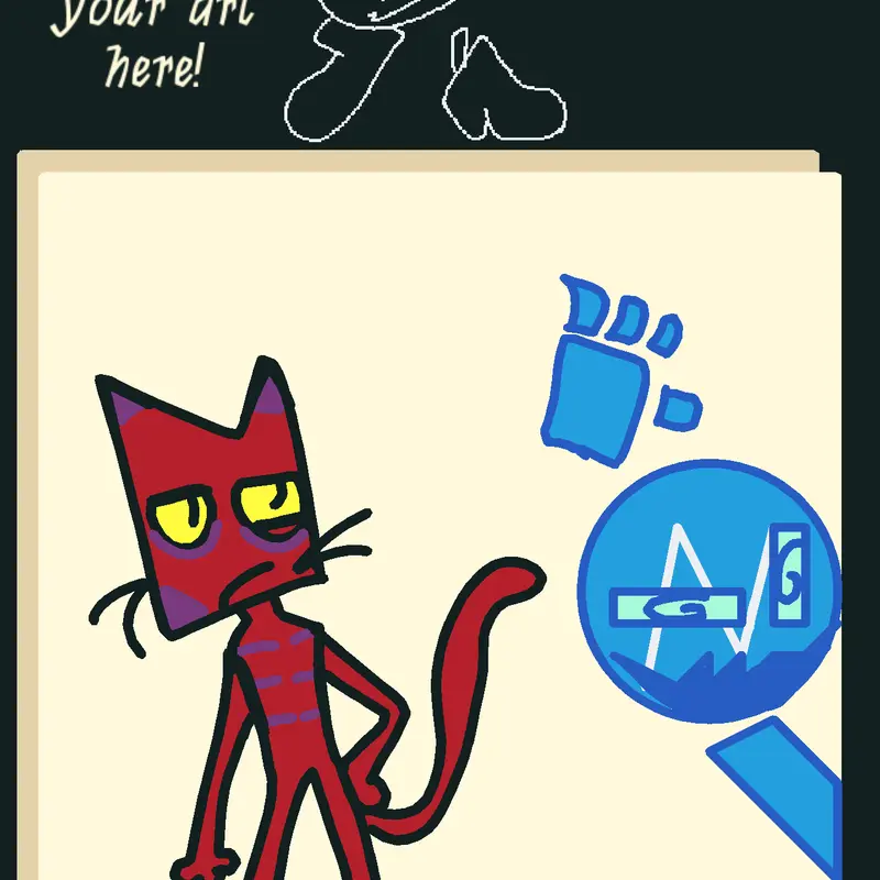 Draw your oc / fav character by @RedWillowTree