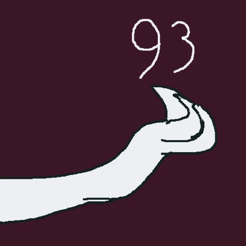 Oh, you, tubers. Why are you saying 93? by @Windoe_TheCannibal