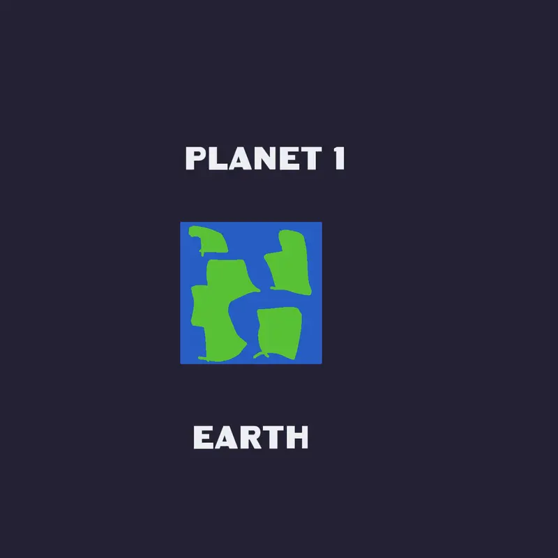Explore planets game by @lucasandynew