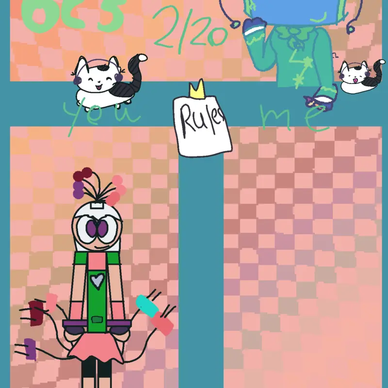 Redrawing OCS ^^ by @NiiicckTheHuman