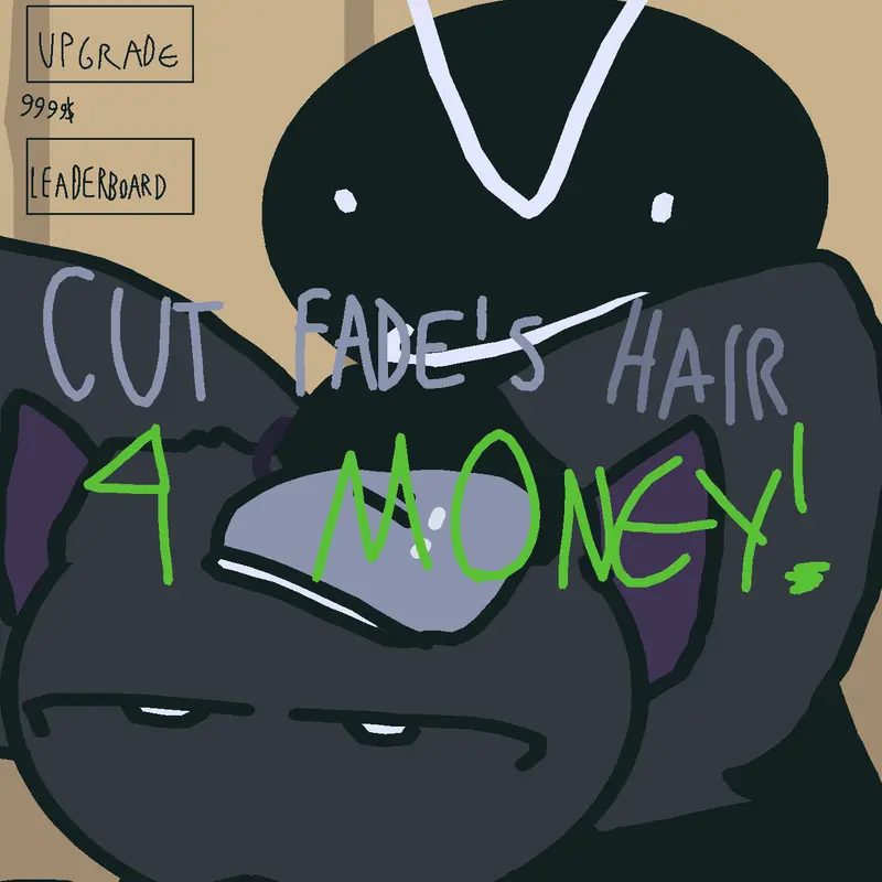 cut fade's hair for money by @Vrtezin_CDJ