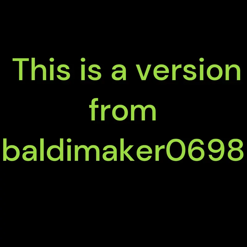 Game by @baldifan99x-2000
