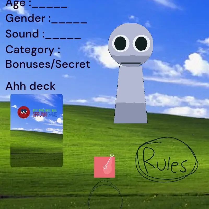 Sprunki by @monsterdusbackrooms