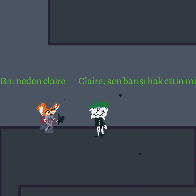 Claire artık cidden barışmak istiyorum by @fox656