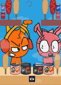 Oren and Pinki Mukbang