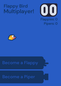 menu page idea for a multiplayer flappybird...