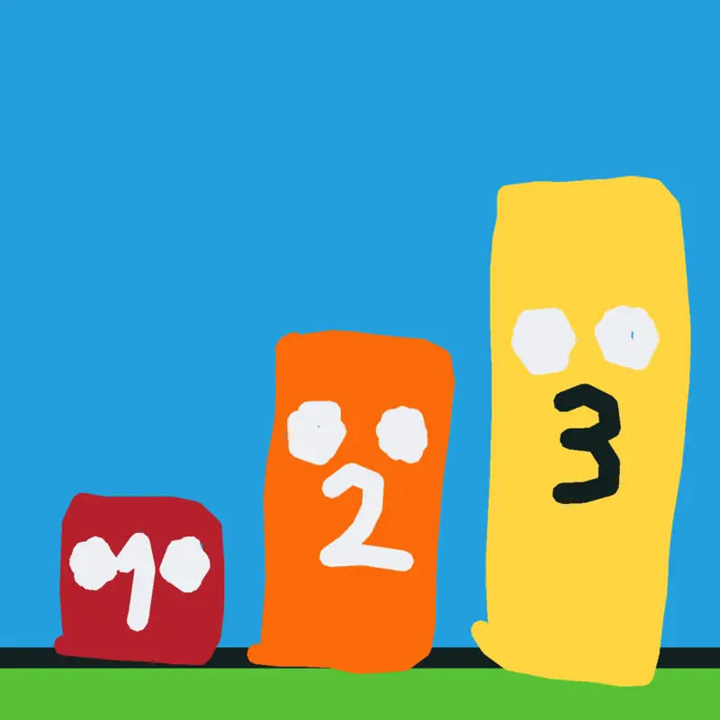Numberblocks playful by @WilliandasilvaGuimar