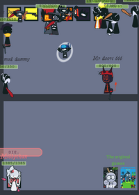 All bosses of the and tib VS millychan