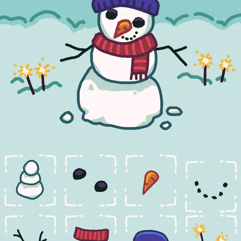 Snowman time by @sulleySpot