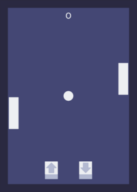 Pong game.