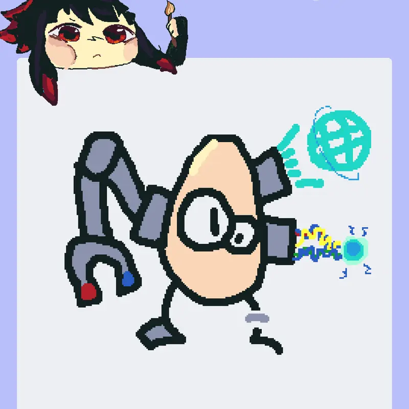 Name of oc: eggling by @tomato_for_1