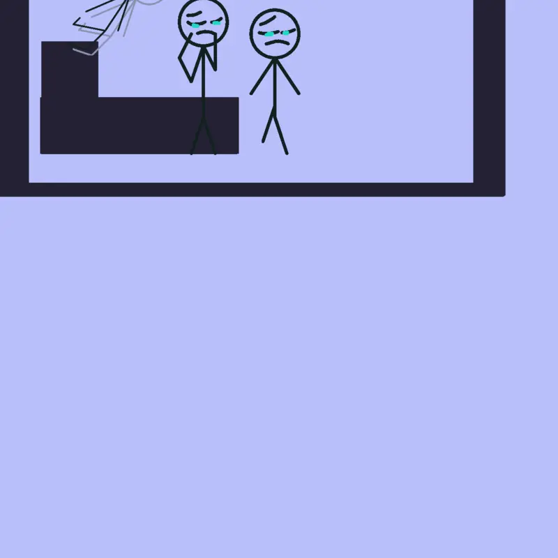 watching your own funeral be like: by @ICYAN