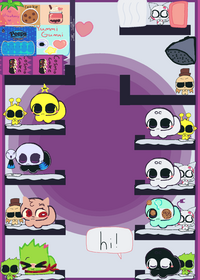 Rate my chibi skully oc