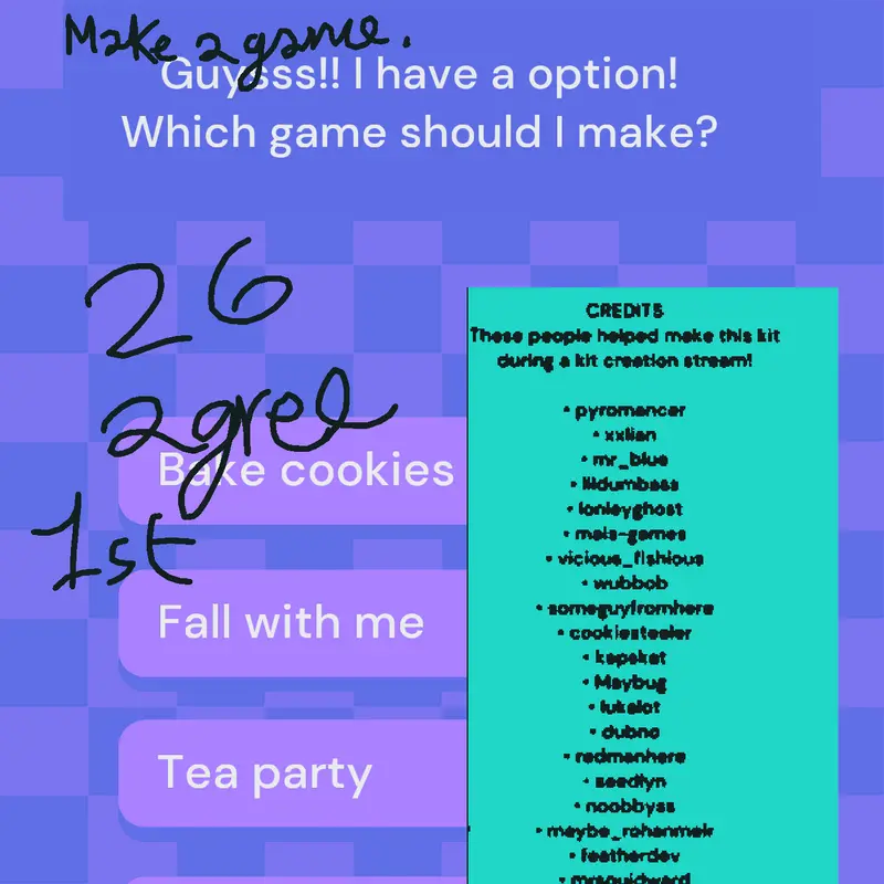 Game by @Kuromimilkcokie