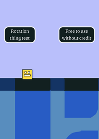 Device Rotation Detector camera free to