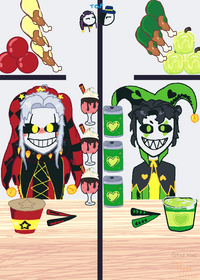freak circus food eating # pierrot _...